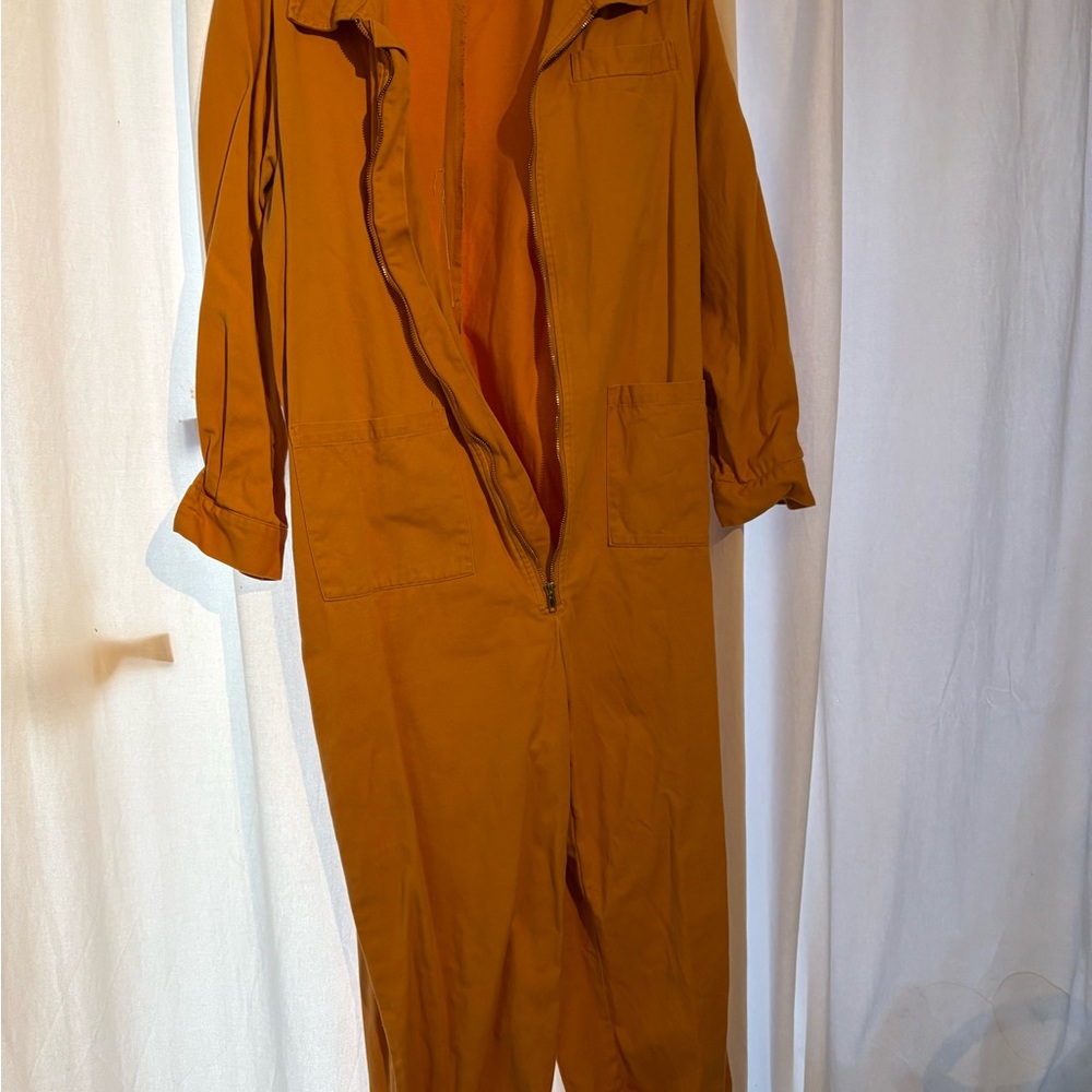 Women's Orange Jumpsuit